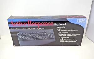 NEW Vintage IBM Active Response Keyboard 09N5545 Factory *SEALED* fast shipping - Picture 1 of 3