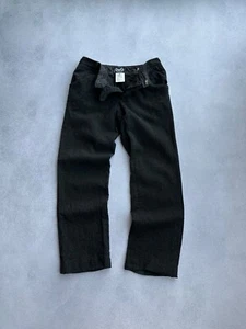 VTG Dolce&Gabbana Woman Wool Black Straight Pants - Picture 1 of 12