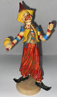 Vintage Fontanini 8"" Clownfigur Chianti Korb Weinflasche Depot Made in Italy