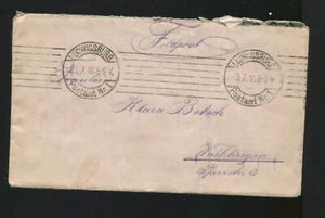 Alemania 1918 sin estampillas Feldpost cubierta Ludwigsburg cancelar PH3599 - Imagen 1 de 2