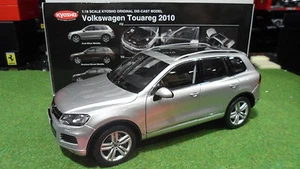 VOLKSWAGEN TOUAREG 2010 TSI 4x4 Silver 1/18 KYOSHO 08822CS voiture miniature co - Picture 1 of 1