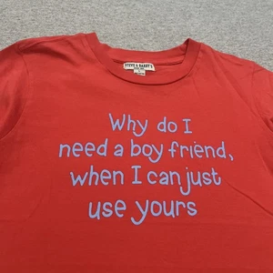 Vintage Damen Boyfriend Humor Lustiges Shirt Large - Bild 1 von 4