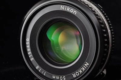 US duty paid Nikon Ai-s Ais Nikkor 50mm f/1.8 MF pancake Lens JAPAN - Image 1 of 4