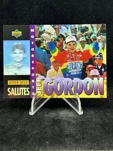 JEFF GORDON Holofoil 1994 Upper Deck Salutes Motorsports #UD2 NASCAR Racing - Picture 1 of 12