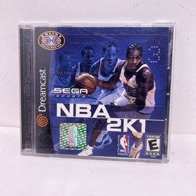 NBA 2K1 (Sega Dreamcast) CIB Complete w/ Manual