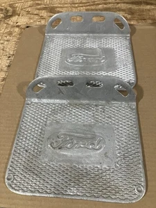Pair- New- Aluminum Running Board Step Plates For Model A Ford And Model T Ford - Picture 1 of 1