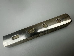925/Sterling Silver Maker “Gerald Benney” Bar 235.28 Grams Available Worldwide - Picture 1 of 24
