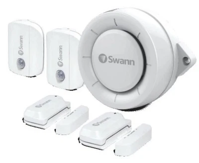 SWANN Home Security Kit - 5 X Wi-Fi Alert Sensors &  Indoor Siren - Image 1 of 2