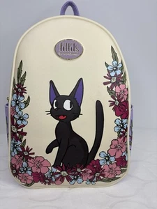 Studio Ghibli Kiki's Delivery Service Jiji Sakura Floral Rucksack Reißverschlüsse Schön! - Bild 1 von 13