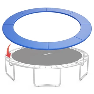 10FT Trampoline Replacement Safety Pad Bounce Frame Waterproof Spring Cover Blue - Picture 1 of 12