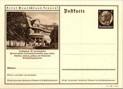 GOLDPATH: Германия почтовая карточка 1936 CV884_P25 - Изображение 1 из 2