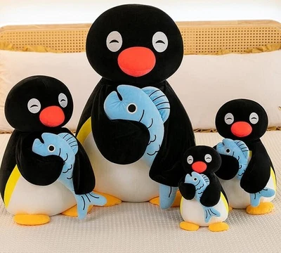 Pingu Penguin Plush Doll Anime Pingu Family Stuffed Animal Collection Doll
