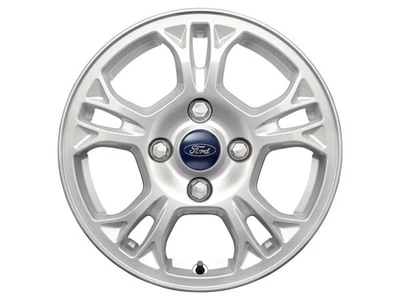 Original Ford Fiesta 2012-2017 4er-Satz Alufelgen 14" 5 x 2-Speichen-Design - Bild 1 von 4