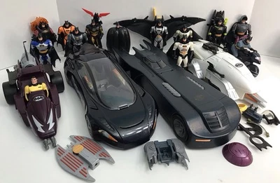 Lote de figuras de acción Batman la serie animada Batimóvil Crime Stalker Ice Hammer Foto 1 de 4