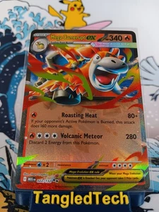 Pokemon Mega Camerupt EX 022/132 Mega Evolution Inglés Doble Raro Casi Como Nuevo - Imagen 1 de 2