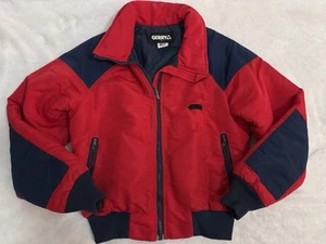 Vintage Gerry Ski Jacket Insulated Coat Medium Full Zip Blue Nylon USA Skiing - Picture 1 of 14