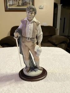 Rare Lladro Porcelain Figurine Sancho with Sword #6633 Glossy Spain - Picture 1 of 17