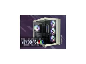 Thermaltake View 380 TG ARGB Matcha Green ATX Case; 4x120mm ARGB Fans Included; - Picture 1 of 1
