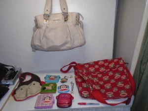 AUTH. PAUL FRANK RARE LTD. EDITION COUTURE LEATHER HANDBAG $475 RETAIL - Picture 1 of 12