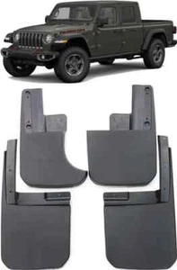 Genuine Full Set Splash Guards Mud Flaps Fender For 2020-2022 Jeep Gladiator JT - Picture 1 of 8