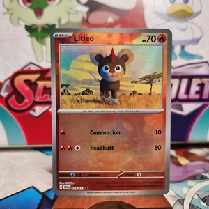 Litleo 015/131 Master Ball - Prismatic Evolutions - Pokemon TCG - SHIPS FAST - Picture 1 of 2