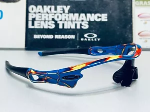 Oakley Radar Path Distressed Blue Frame w/ Black Oakley Icons SKU# 24-382 / 2013 - Bild 1 von 21