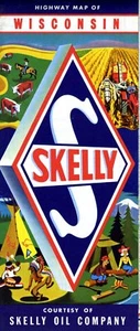 1957 Skelly Road Map: Wisconsin NOS - Picture 1 of 1