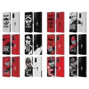 LIVERPOOL FC JURGEN KLOPP CUSTODIA COVER A PORTAFOGLIO PER SAMSUNG TELEFONI 1 - Foto 1 di 8