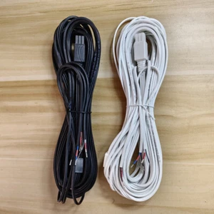 BOSE LifeStyle 600 System Front Speaker Cable 6PIN 6m(20ft) Black White - Picture 1 of 11