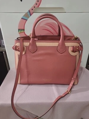 Burberry Grainy Cafskin Tote Shoulder Bag Authentic  - Image 1 of 4