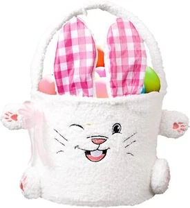 Personalized Easter Basket for Toddler, Woven Baby Easter Gifts basket with Hand - Picture 1 of 6