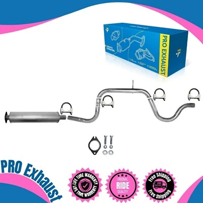 Front Resonator+Rear Pipe For 2006-2011 Chevy Impala & 2006-2007 MonteCarlo 3.5L - Image 1 of 4