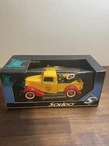 Prestige Metal Made In France 1:18 Solido Diecast Yellow Tow Truck Shell - Picture 1 of 7
