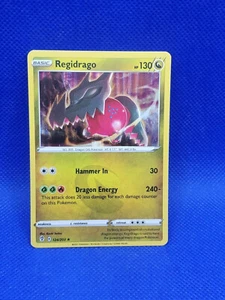 Pokemon TCG Regidrago 124/203 Holo Rare Evolving Skies NM Pack Fresh - Picture 1 of 2