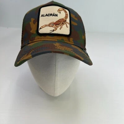 Gorra The Farm Hombres Snap Back Alacran Deletrear Escorpión Calle Camuflaje Hype Core Cap Foto 1 de 4
