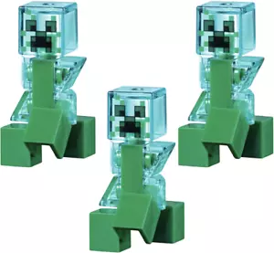 LEGO Charged Creeper, Creeper Minecraft Minifigure Lot of 3 NEW min052 - Picture 1 of 1