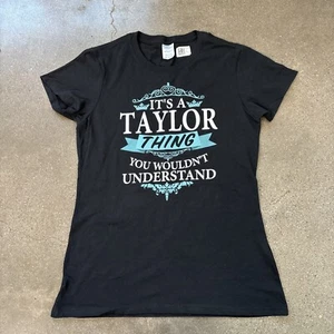 It’s a Taylor thing you wouldn’t understand black T-shirt women’s XS NWT - Picture 1 of 6