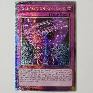 Transaction Rollback (QCR) - RA04-EN105 - NM - Quarter Century Secret Rare - Picture 1 of 2