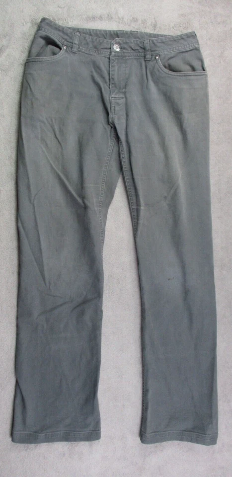 Pantalones de Trail Outdoor Research Mujer 4 Gris Senderismo Viaje Pierna Recta Foto 1 de 4