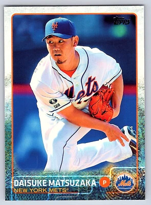 2015 Topps Series 1 Base #  133 Daisuke Matsuzaka - New York Mets - Image 1 of 3