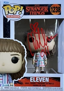 MILLIE BOBBY BROWN HANDSIGNIERT SIGNED STRANGER THINGS FUNKO POP #1238 ELEVEN - Bild 1 von 1