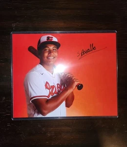 Samuel Basallo Signed 8x10 Photo Baltimore Orioles Prospect MLB RARE Full Name - Picture 1 of 5
