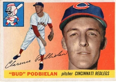 1955 Topps #153 Bud Podbielan   EX - Image 1 of 2