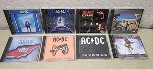 8 x AC/DC CD Lot Bundle Collection Rock Music Back In Black Razors Edge Etc - Bild 1 von 12