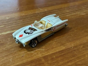 Coche fundido a presión Hot Wheels 1990 dorado y blanco King of Diamonds 1:64 - Imagen 1 de 4