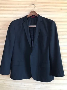 John Varvatos Star Blazer Mens 44R Black 2 Button Coat Jacket Wool Blend suit - Picture 1 of 7