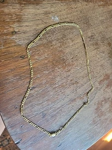 Vintage TECNIGOLD 14K Gelbgold Figaro Link 18" Halskette Karabinerverschluss ☆60TV - Bild 1 von 6