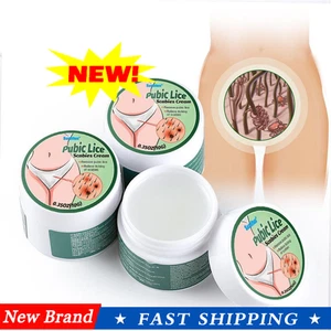 Pubic Lice Scabies Cream Antibacterial Lice Removal Skin- Antimite Care - Bild 1 von 11