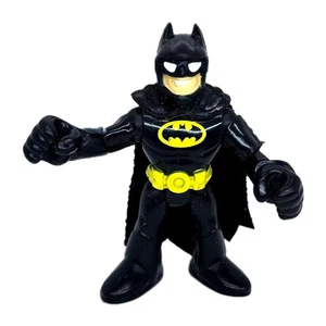 Vintage Batman Imaginext DC Super Friends Fisher Price 3" Toy Figure 2008 w Cape - Picture 1 of 8