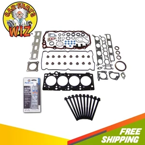 Engine Full Gasket Set & Head Bolts Fits 03-09 Dodge Chrysler 2.4L TURBO DOHC - Picture 1 of 5